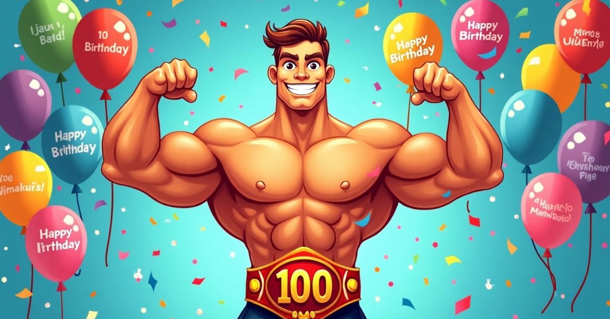 100 Birthday Wishes for a Bodybuilder