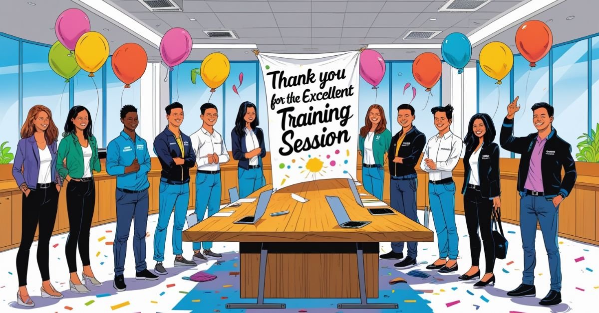 42 Ways to Say “Thank you for the Excellent Training Session”