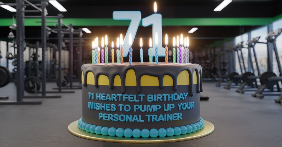 71 Heartfelt Birthday Wishes to Pump Up Your Personal Trainer