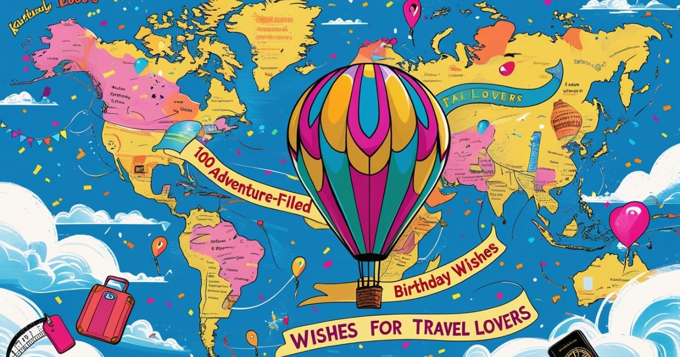 100 Adventure-Filled Birthday Wishes for Travel Lovers