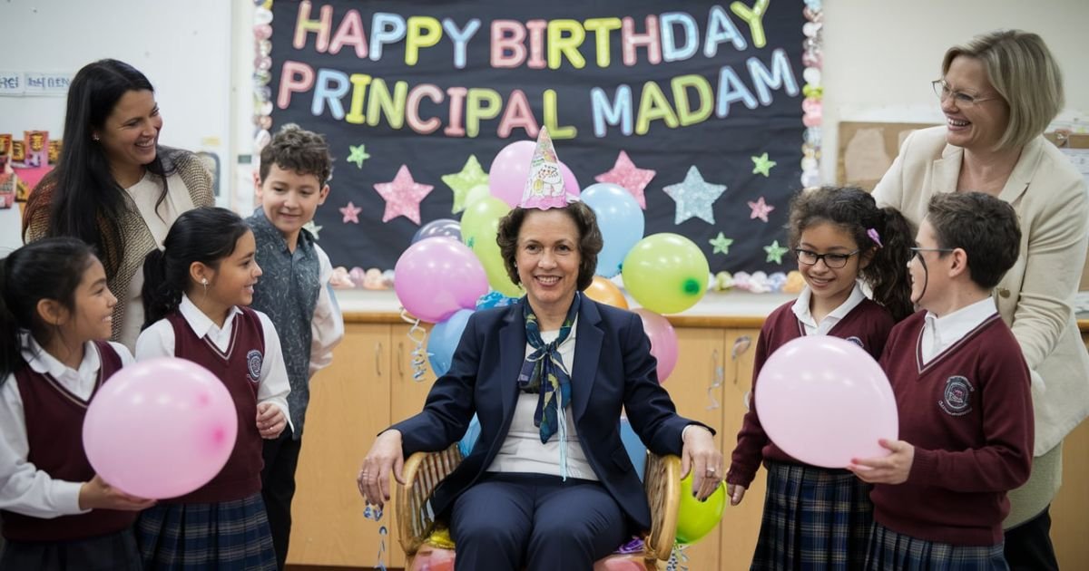 Birthday Wishes for Principal Madam