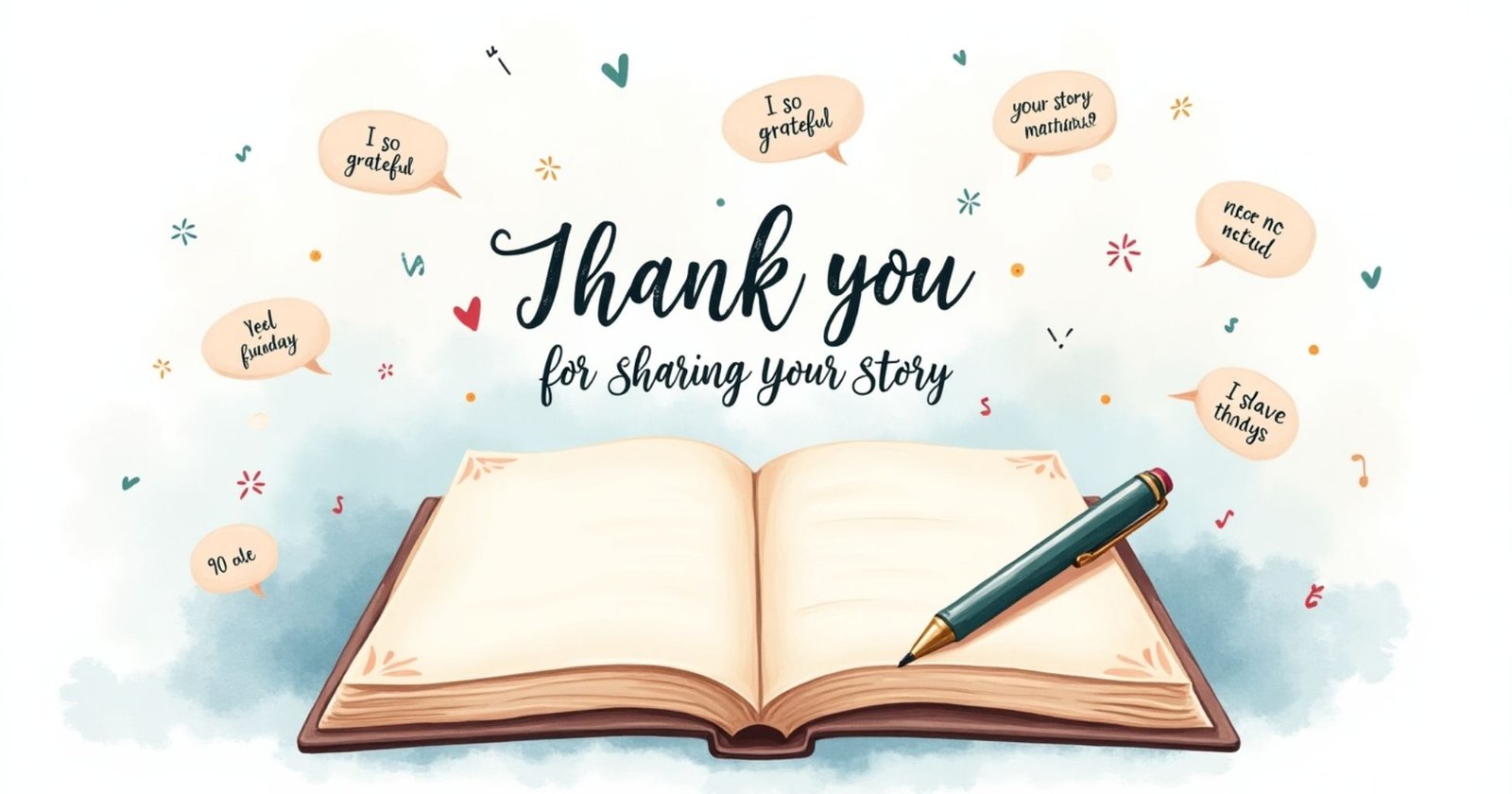 Thank You for Sharing Your Story (90 Ways to Say)